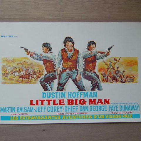 'Little big man' Belgian affichette